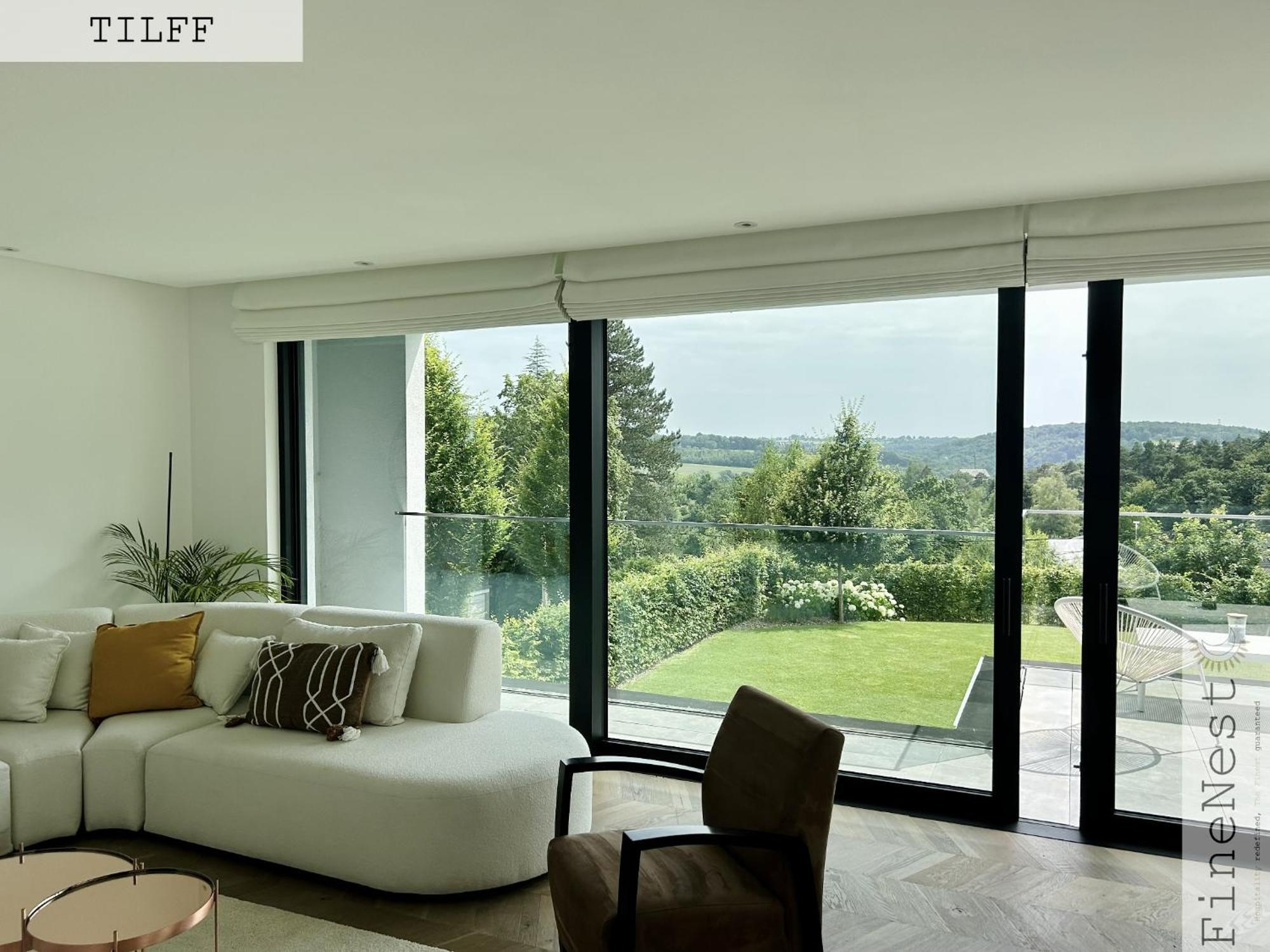 Ferienwohnung Terrasse de Tilff Le Mont Exterior foto