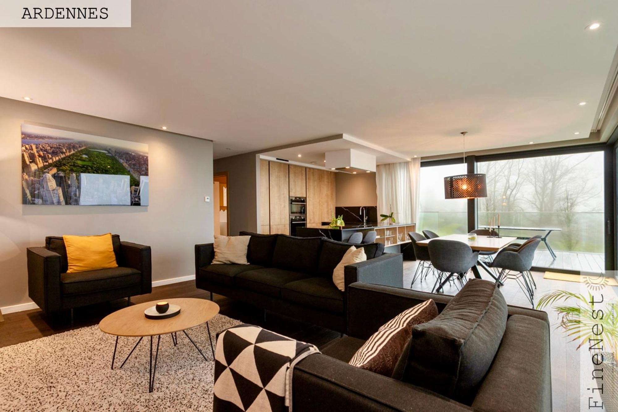 Ferienwohnung Terrasse de Tilff Le Mont Exterior foto